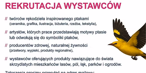 FESTIWAL ORNITOLOGICZNY -  szukamy tw\u00f3rc\u00f3w, r\u0119kodzielnik\u00f3w i pasjonat\u00f3w przyrody