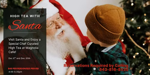High Tea with Santa