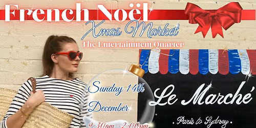 French No\u00ebl-Xmas market-Sydney