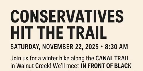 Conservatives Hit The Trails