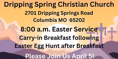 Easter Service with Breakfast and Easter Egg Hunt Follwing