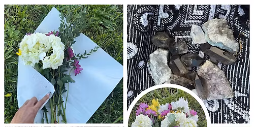 Blue Full Moon Flowers & Sound @ 432Hz