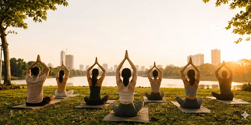 Morning Yoga Escape at Crescent Mall Park in D7 \ud83c\udf3f