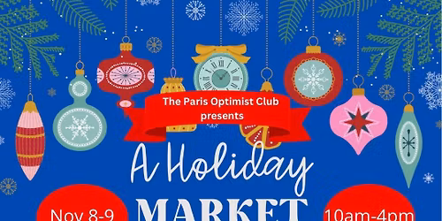 A Holiday Market in Paris (formerly Paris Optimist Craft Show)