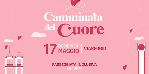4\u00b0 Camminata del Cuore: passeggiata inclusiva di 10km a Viareggio