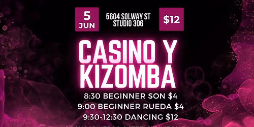 Casino y Kizomba (First Fridays)