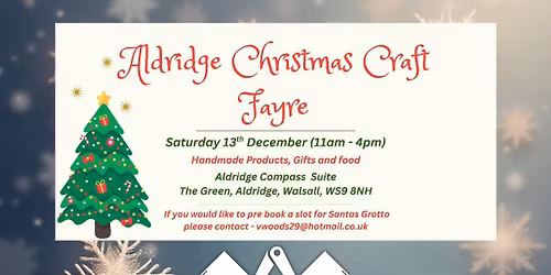 Aldridge compass suite Christmas fayre