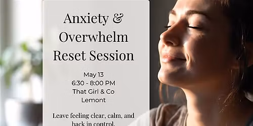 Calm Your Nervous System: The Reset\u2122 Anxiety & Overwhelm Experience