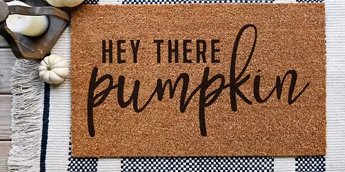 Puff & Paint with Amy: DIY Fun Fall Doormat