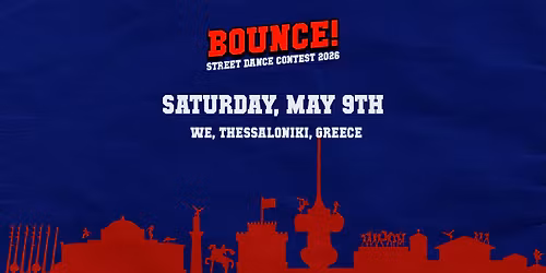 17th Bounce Street Dance Contest 2026