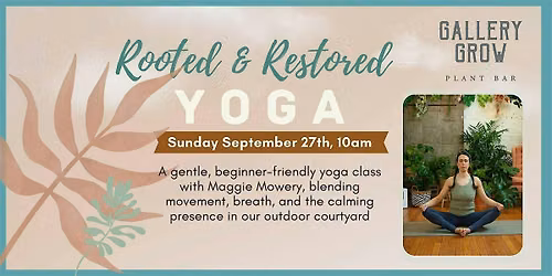 Rooted & Restored Yoga - September