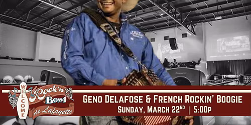 Geno Delafose & French Rockin' Boogie | Rock'n'Bowl\u00ae de Lafayette
