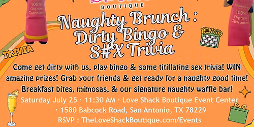 Naughty Brunch: Dirty Bingo and S#X Trivia