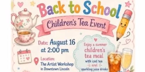 Back to School Tea with The Tea Nook