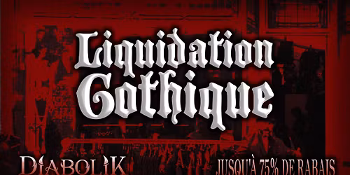 LIQUIDATION DIABOLIK \/ Vente Trottoir 2026 \/ GOTH ALT EMO WITCHY Clothing Sale