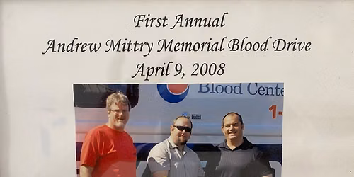 19th Anuual AKM Memorial Blood Drive