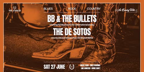 BB & The Bullets + The De Sotos \u00b7 Blues Rock Country