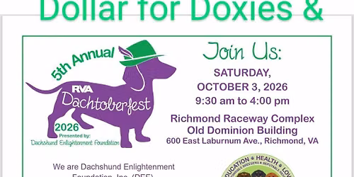 Dollar for Doxies & Dachshund Enlightenment Foundation Inc. (DEF)