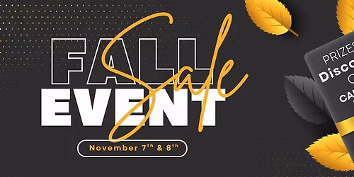 Fall Sales Event - Top Discounts on Camera Gear!