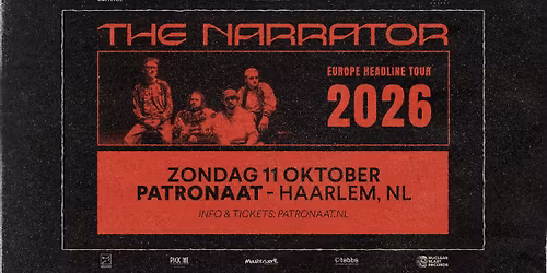 The Narrator + ACCVSED | Patronaat Haarlem