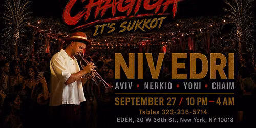 CHAGIGA | It's Sukkot - Niv Edri Live in NYC