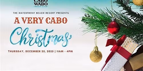 Christmas Brunch at Cabo Wabo Beach Club