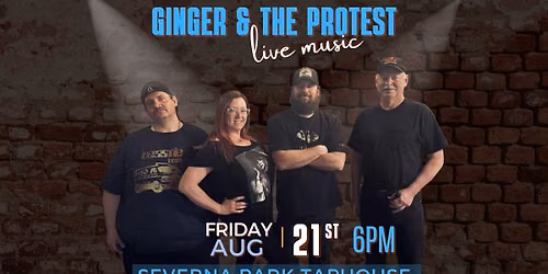 Live Music: Ginger & the Protest at Severna Park Taphouse