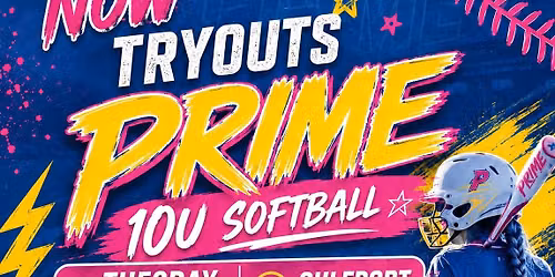 Prime Softball Tryout @ Gulfport Sportplex