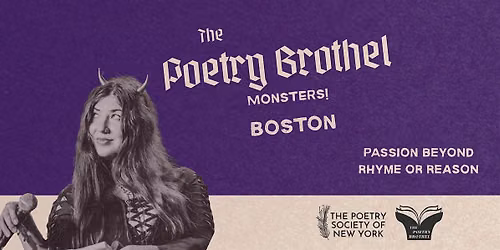The Poetry Brothel Boston: MONSTERS!