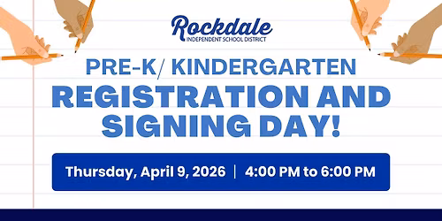 Pre-Kinder Registration 2026-27