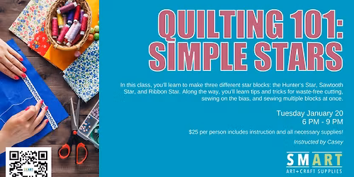Quilting 101: Simple Stars