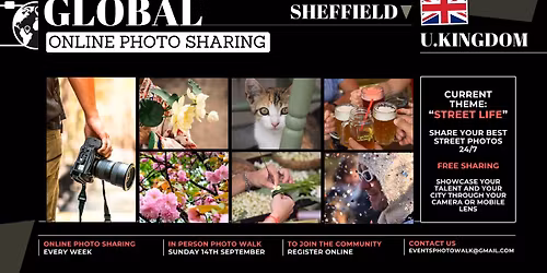 \ud83d\udcf8 Make friends & Photowalk Meetup (\u00a32) - Registration is mandatory)