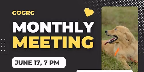 Central Oklahoma Golden Retriever Club Monthly Meeting
