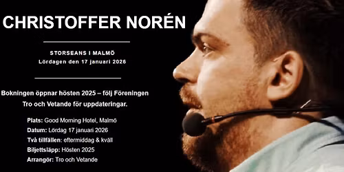 STORSEANS MED CHRISTOFFER NOREN - MALM\u00d6