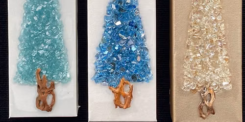 Arts Bonita - Resin and Glass Holiday Project Christmas in July!