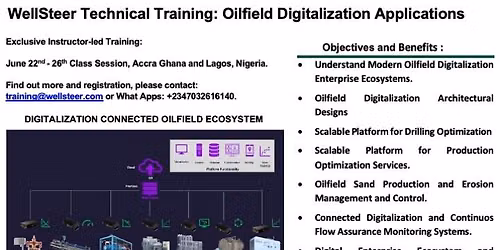 Oilfield Digitalization Applications Training 