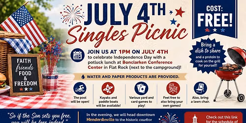 July 4th Singles Picnic