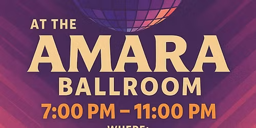 Amara Ballroom Disco Night