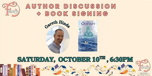 FBS EVENTS Gareth Hinds: The Making of The Odyssey: A Graphic Novel