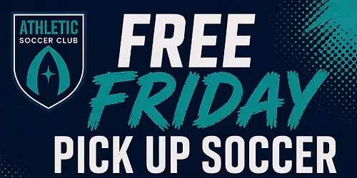 Free Pick Up Soccer for players aged 8 - 16 years