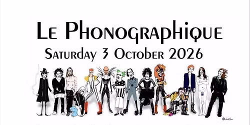 The Phono Sat. Aft. (3 October 2026)