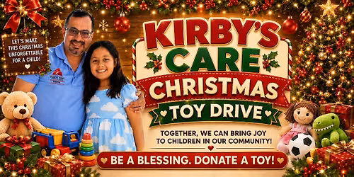 Kirby's Care Toy Drive *Drop off party!