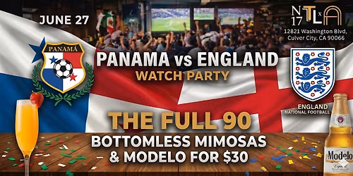 \u26bd\ufe0f Panama vs England Watch Party \u2014 World Cup 2026 N17 The Lane, Culver City