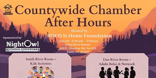 County Wide Chamber of Commerce After Hours Hosted by RoCo Is Home Foundation