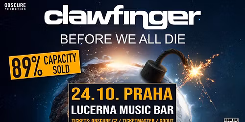 CLAWFINGER - Praha