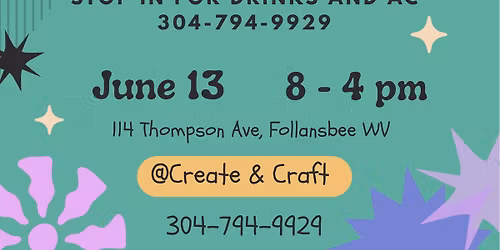 Craft Yardsale and Offering $5 Craft - Hooverson Heights Community  Yardsale
