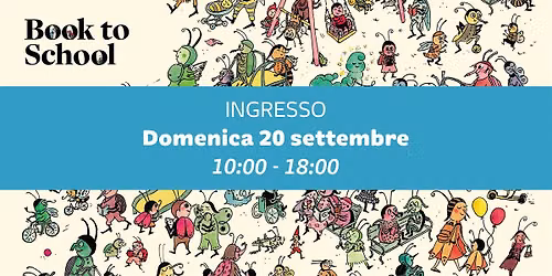 INGRESSO DOMENICA 20 SETTEMBRE - 10:00-18:00