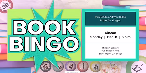 Book Bingo at Rincon Library