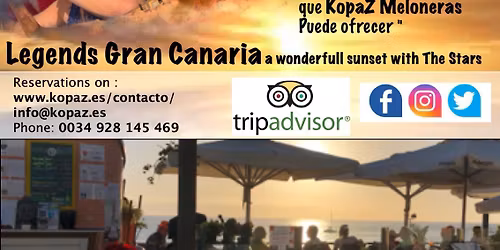 Legends Gran Canaria Live Music for the Sunset @ KopaZ Meloneras