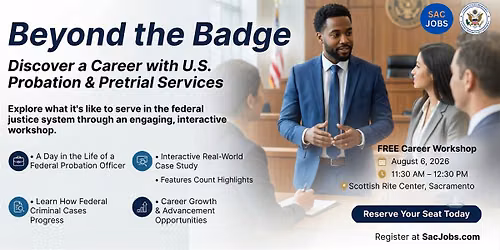 Beyond the Badge: Discover a Career with U.S. Probation & Pretrial Services